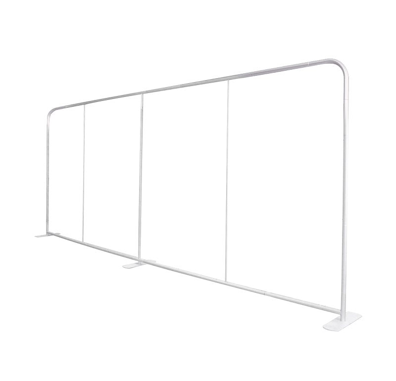 20 ft Straight Tube Display with Double-sided Fabric Print