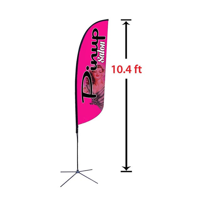 Replacement 23" x 84" Small Feather Flag