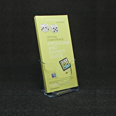 CLEARANCE - Tri-Fold Brochure Holder - 1 Pocket