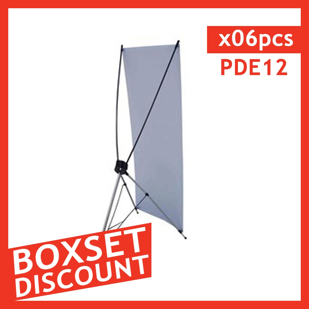 Large X Banner Stand 48" x 78"