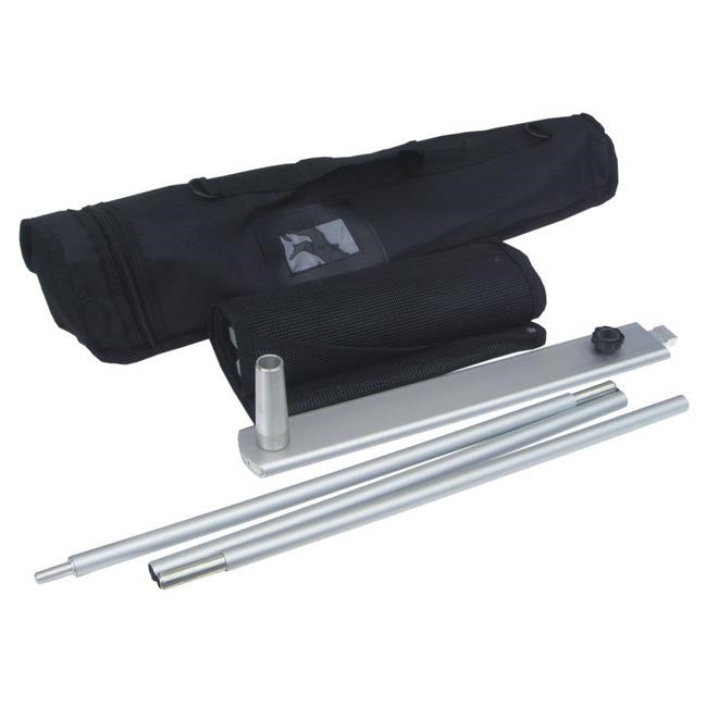 4-Pocket Mesh Portable Literature Stand for Trade Shows