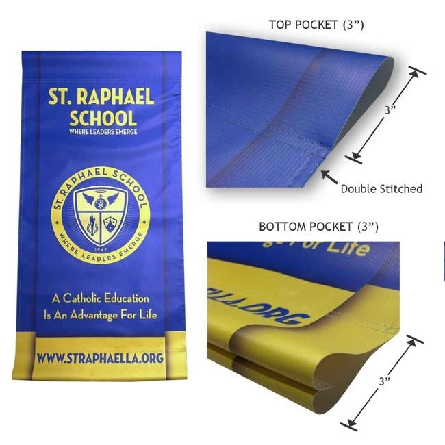 Street Pole Banner Brackets 36"