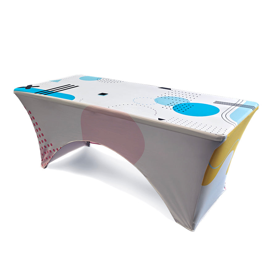 3-Sided Stretch Table Throw 6ft