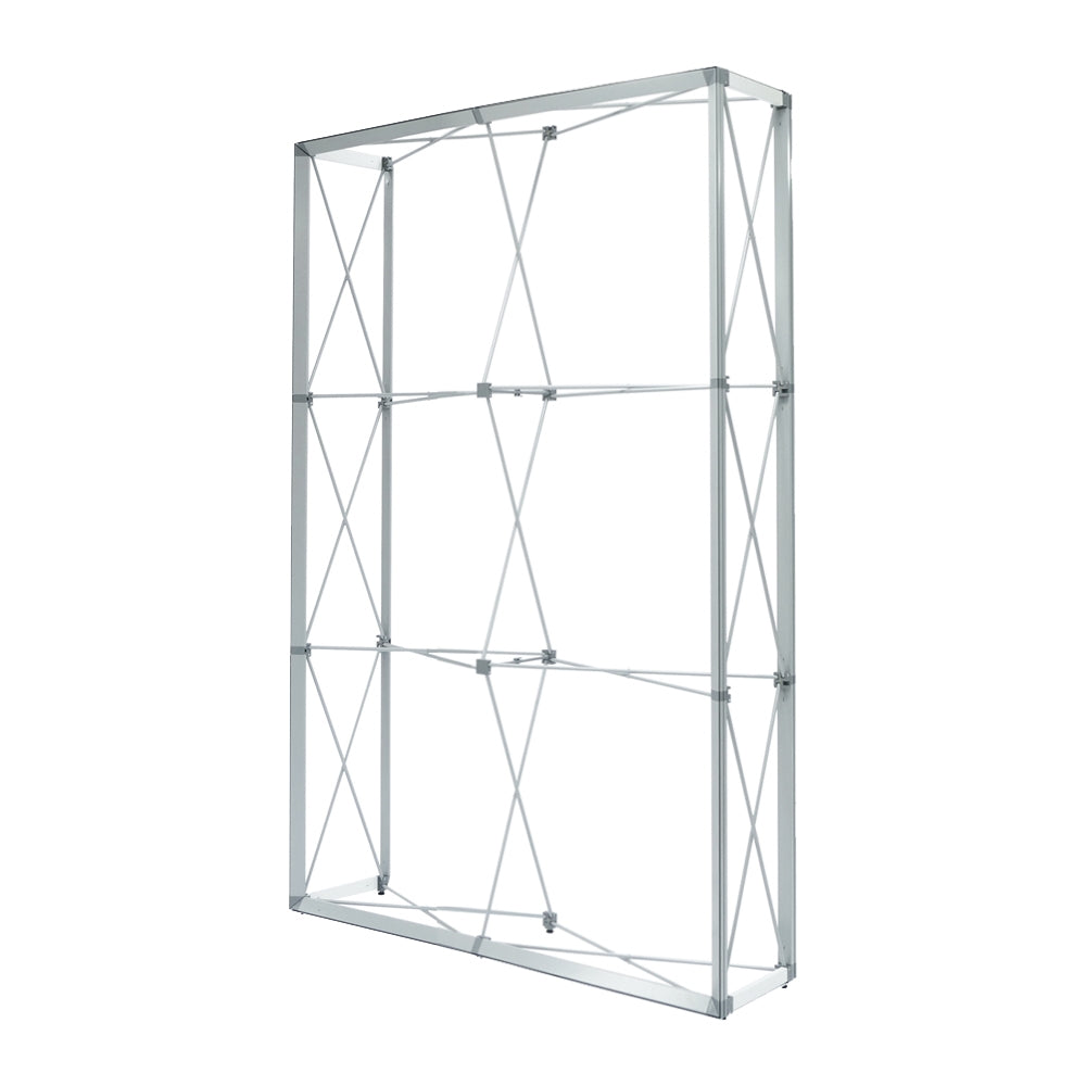 Illuminated Pop Up Display 5' X 7.5' Double Sided Fabric Print