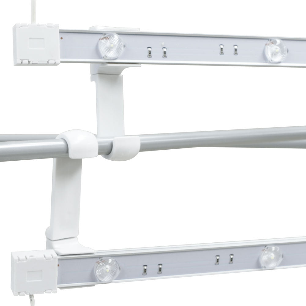 Illuminated Pop Up Display 10' X 7.5' Double Sided Fabric Print