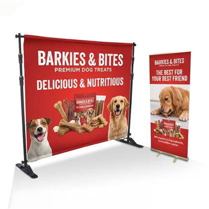 Trade Show Booth Package - Silver Essential