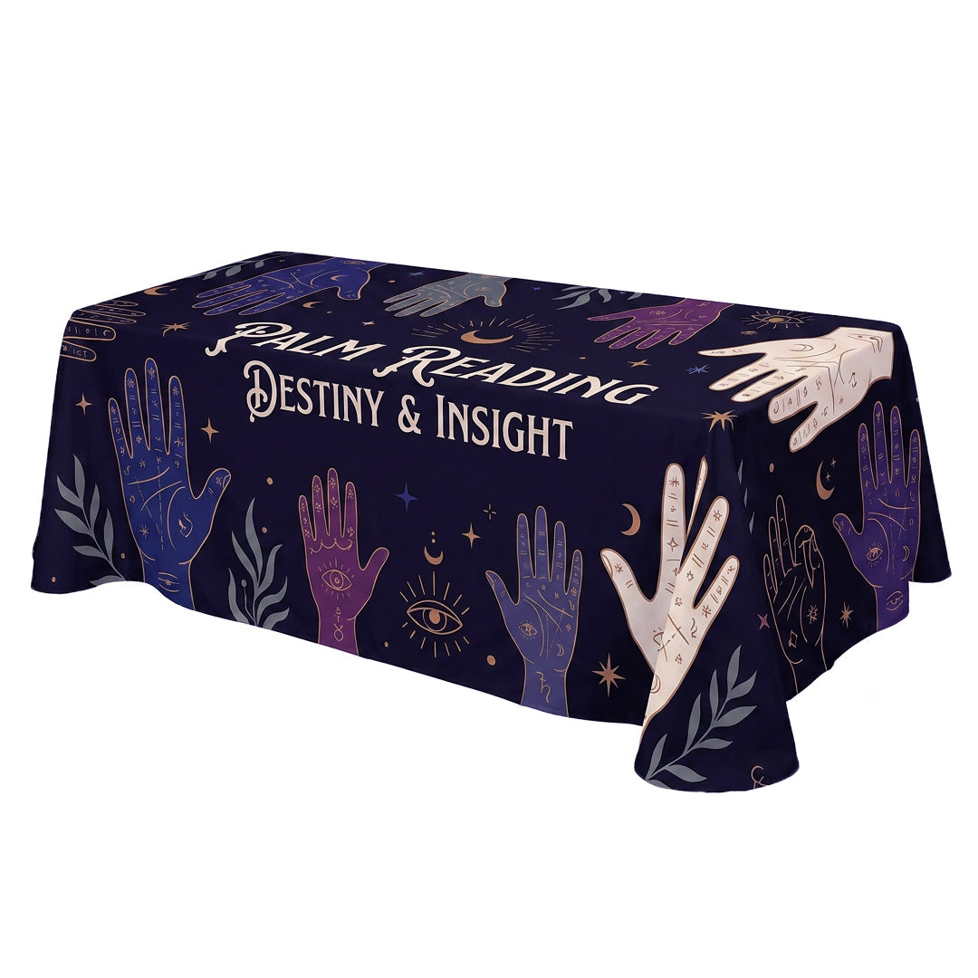 8Ft 4-Sided Table Throw