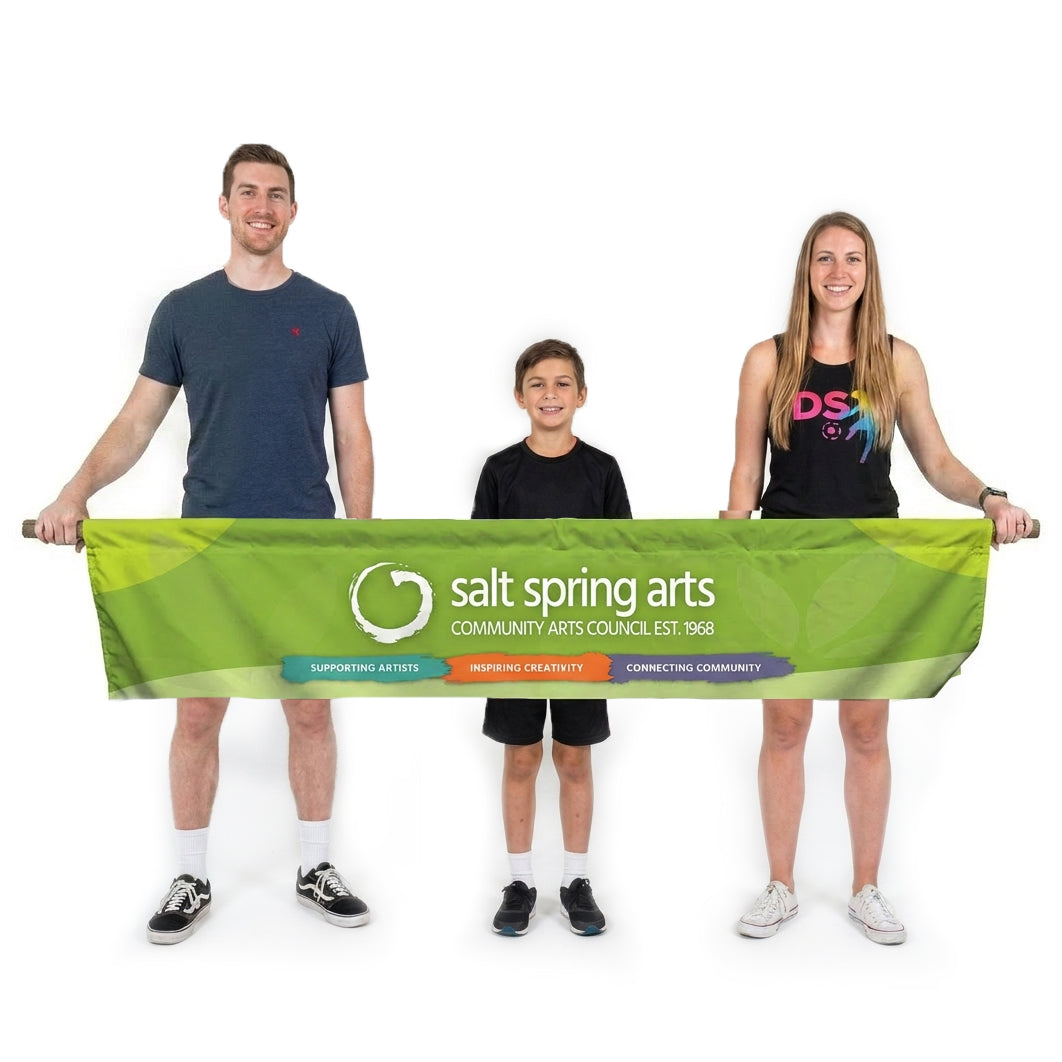 Custom Vinyl Parade Banner - 10'X2'