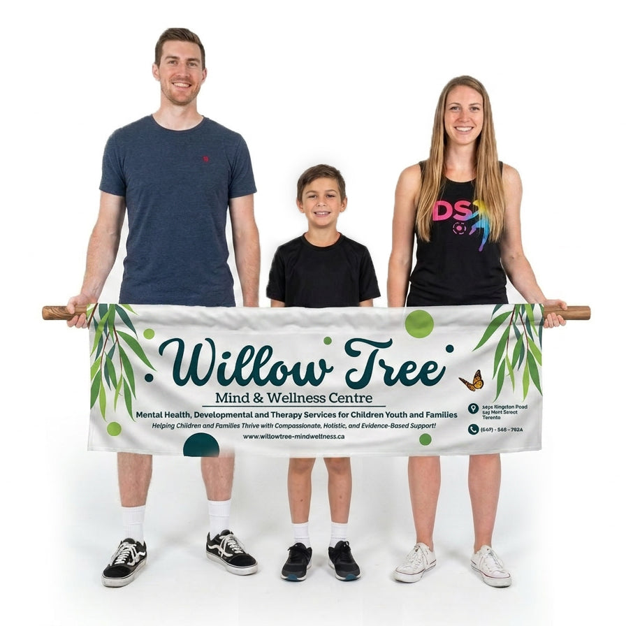 Custom Fabric Parade Banner - 6'X2'