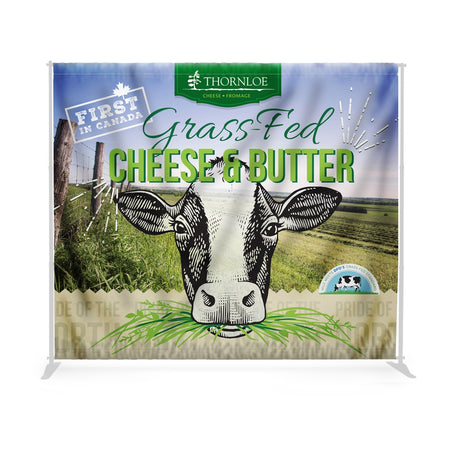 Telescopic HD Banner Stand (Step & Repeat)
