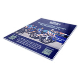 Full Colour Double-sided Print for use with Poster Frame Floor Stand 22" X 28"