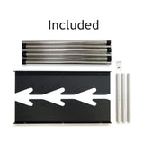 Wall Mount Vinyl Rack - 38" Width