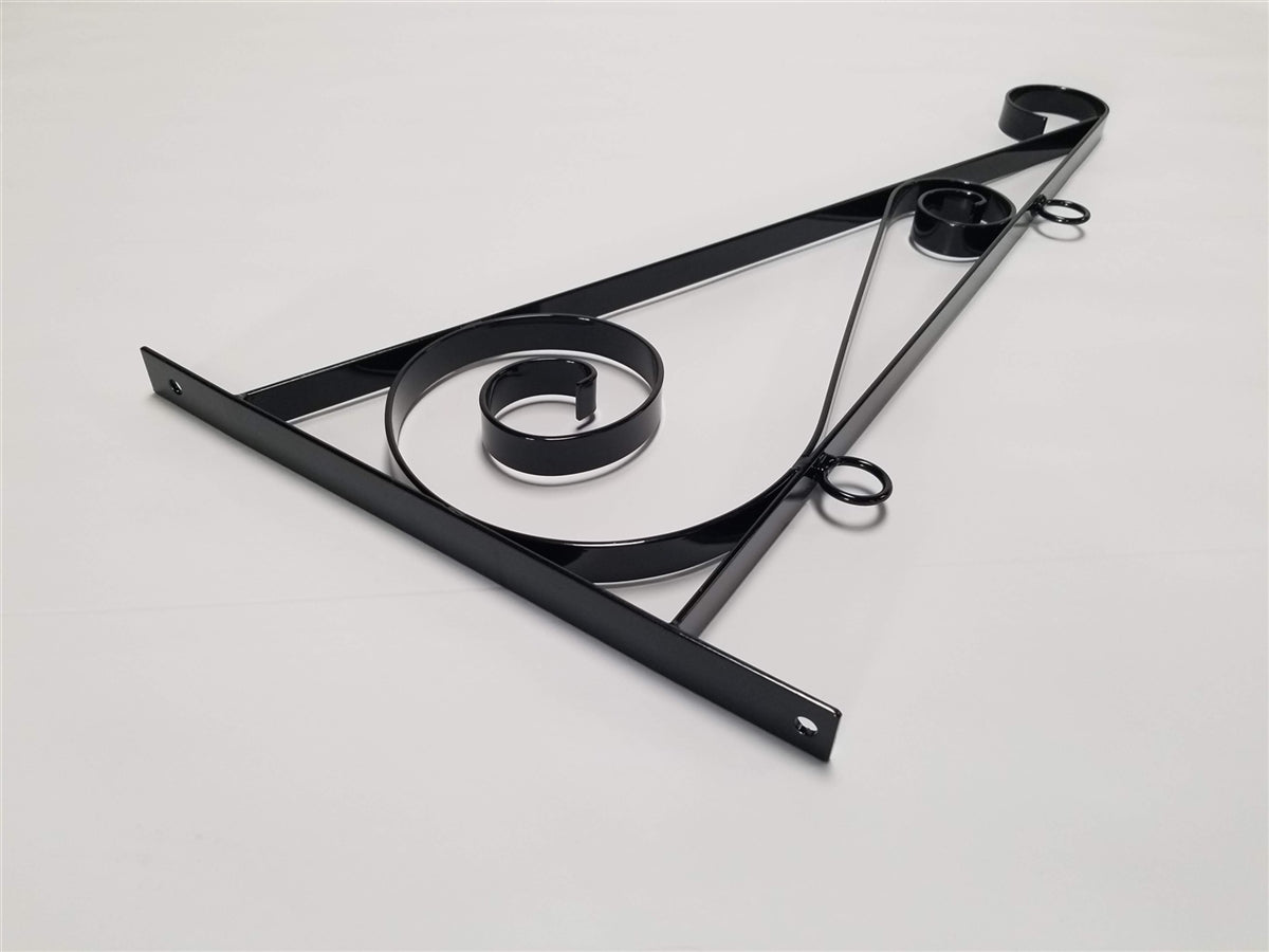 Hanging Sign Scroll Bracket - 36"