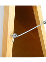 A-Frame Wooden Sidewalk White Marker Board Easel