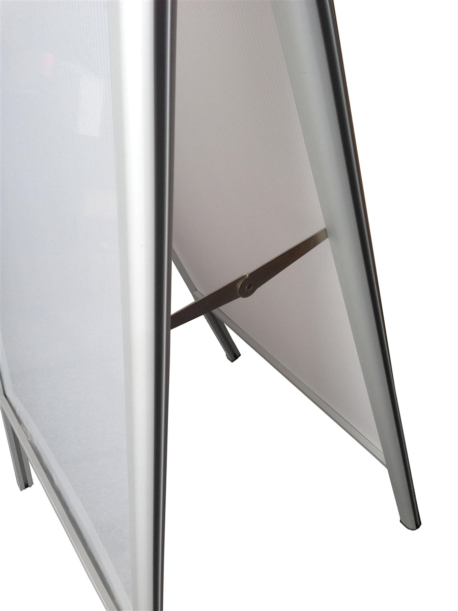 A-Frame Aluminum Sidewalk Poster Stand Easel