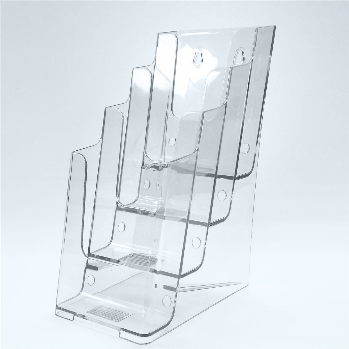 Tri-Fold Brochure Holder - 4 Pockets