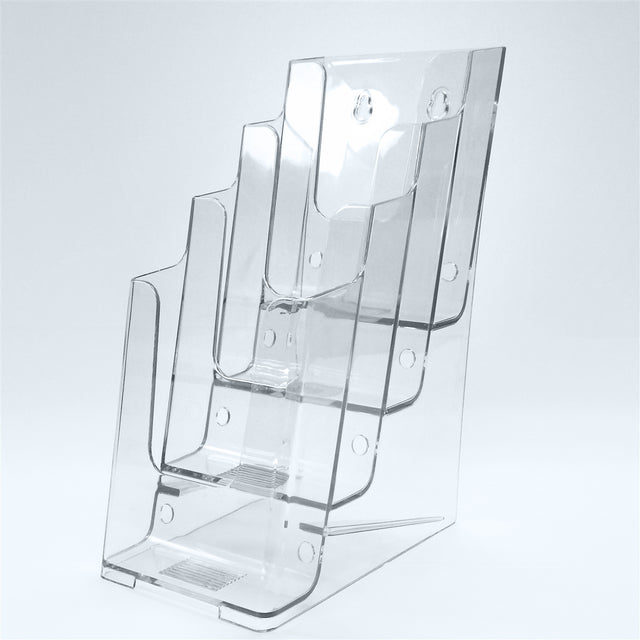 Tri-Fold Brochure Holder - 4 Pockets