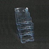 CLEARANCE - Tri-Fold Brochure Holder - 4 Pockets