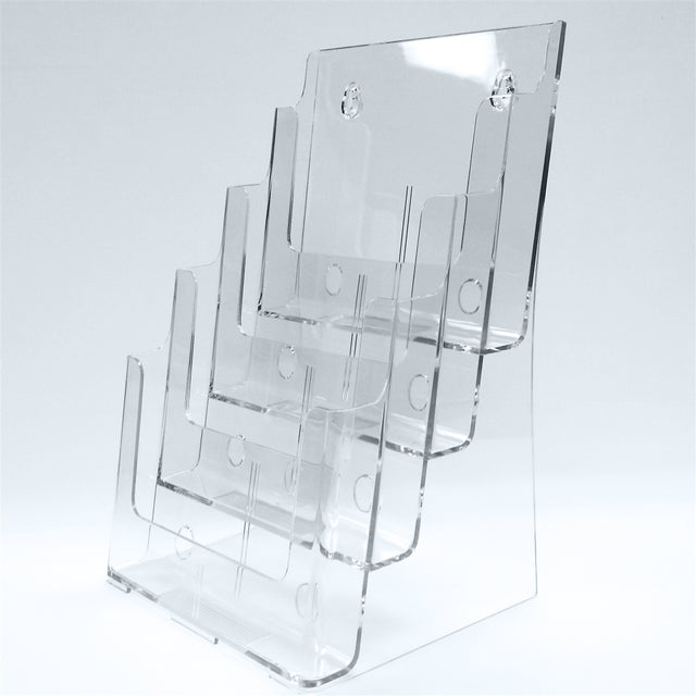 Letter Size Brochure Holder - 4 Pockets