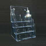 CLEARANCE - Letter Size Brochure Holder - 4 Pockets