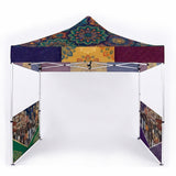 Printed Full-Colour Canopy Tent with Side Walls