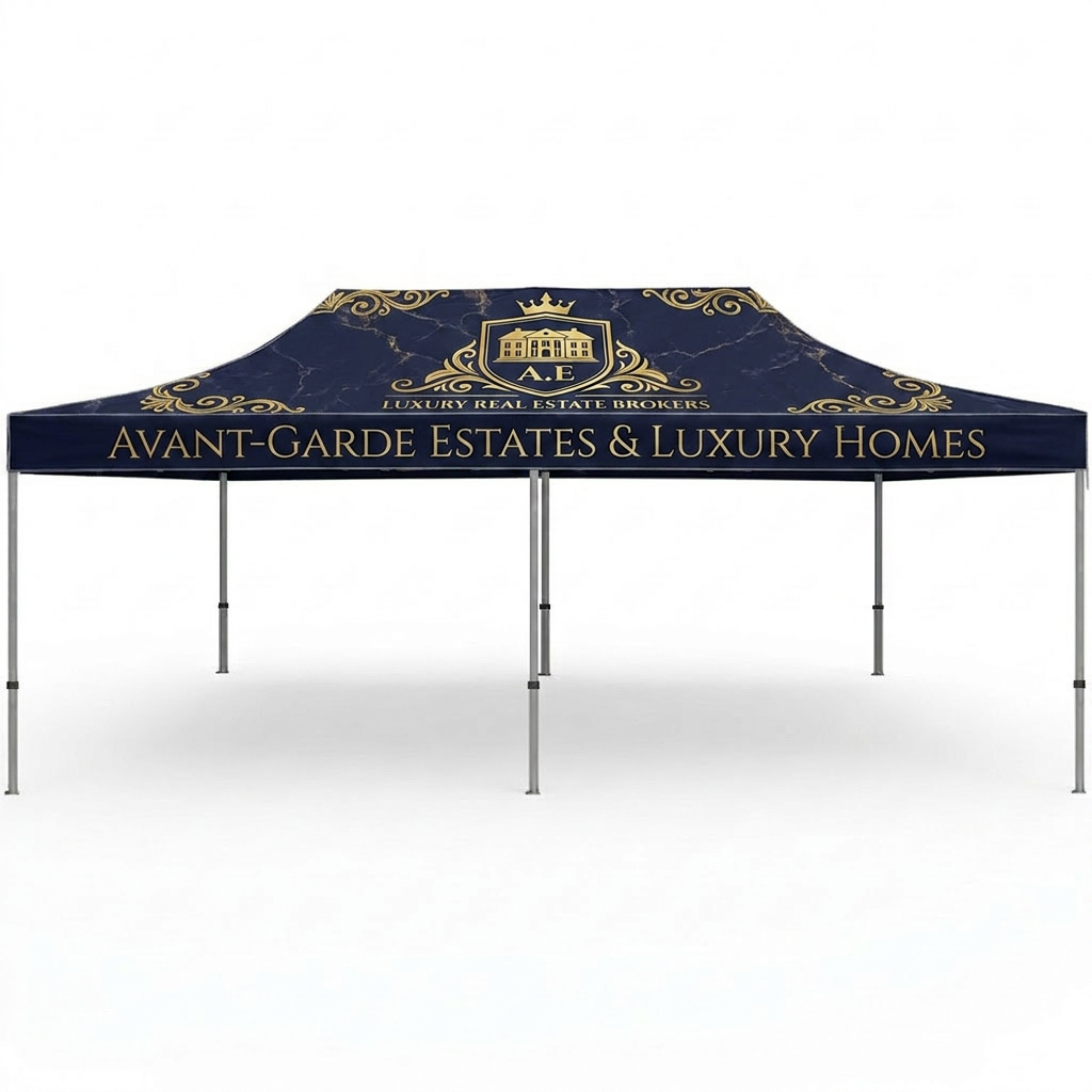 20ft Printed Full-Colour Canopy Tent