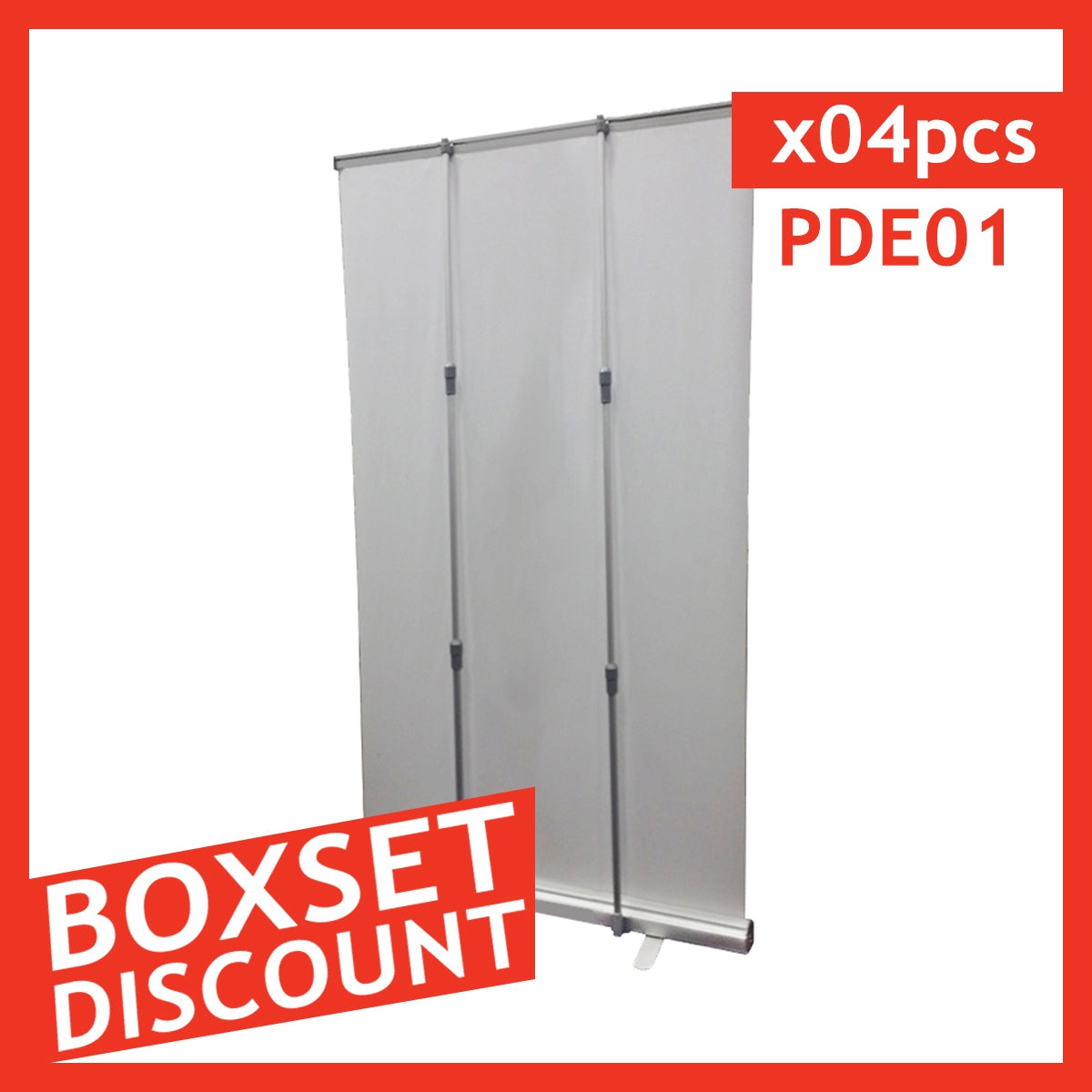 Retractable Roll Up Banner Stand 57"