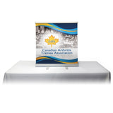 Table Top Retractable Roll Up Banner Stand 45'' with Vinyl Print