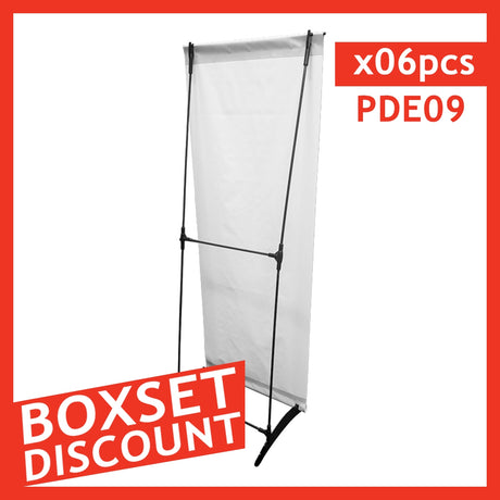 H Banner Stand 24" x 63" - Box Set [6 units/box ]