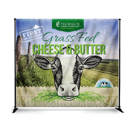 Telescopic HD Banner Stand (Step & Repeat)