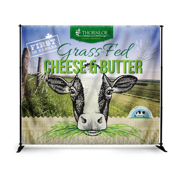 Telescopic HD Banner Stand (Step & Repeat)