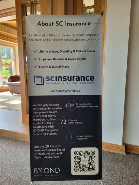 Medium X Banner Stand 32" x 72" - Stand Only