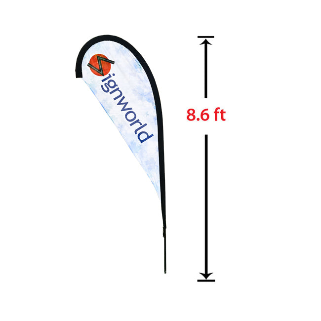 Small Tear Drop Flag Kit