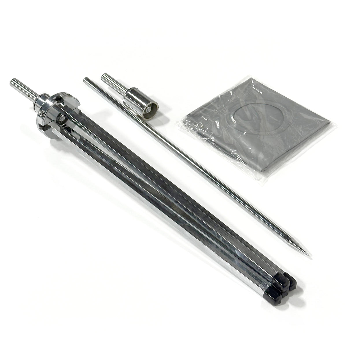 Ground Spike, Cross Base and Water Weight Bag Combo