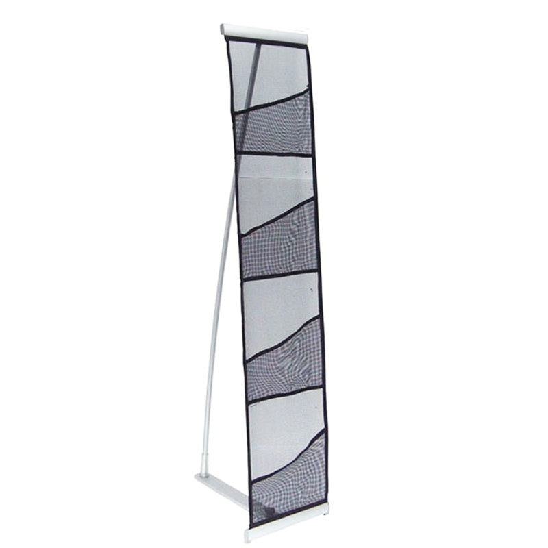 4-Pocket Mesh Portable Literature Stand for Trade Shows - Box Set [ 10 units/box]