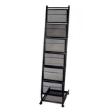 Mobile Stand Magazine Rack - Medium