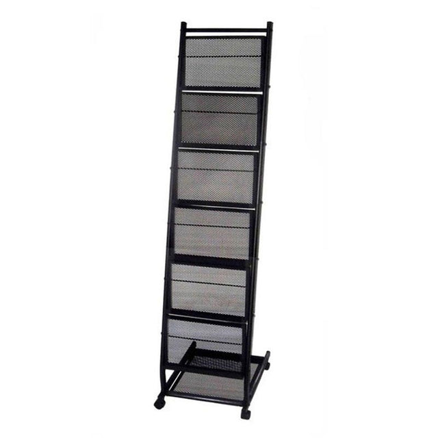 Mobile Stand Magazine Rack - Medium