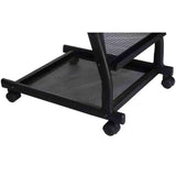 6-Pocket Mobile Stand Magazine Rack - Medium