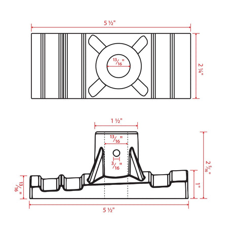 Street Pole Banner Brackets 24"