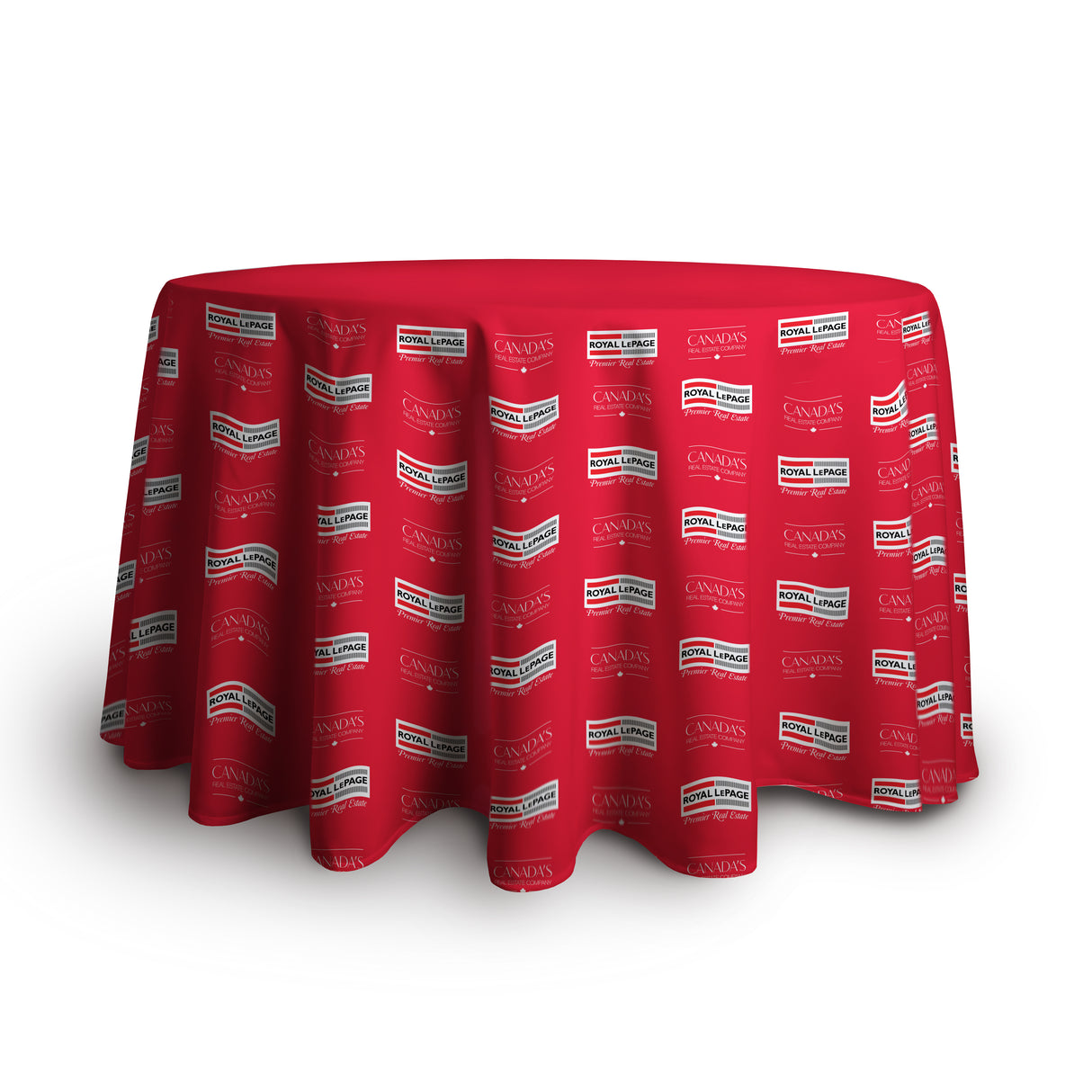 Custom Printed Round Table Cover 48"