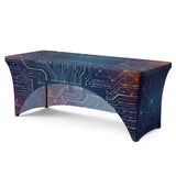3-Sided Stretch Table Throw 8ft