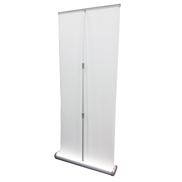 Premium Retractable Roll Up Banner Stand 33" - Stand Only