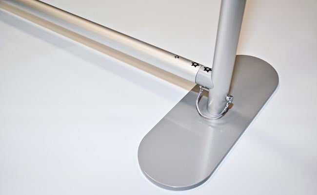 10 ft Straight Tube Display with Double-Sided Fabric Print