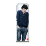2' Straight Tube Banner Display HARDWARE ONLY