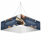 Hanging Tube Display - 16ft x 4ft Square