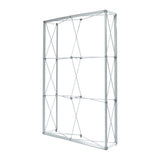 Illuminated Pop Up Display 5' X 7.5' With Single Side Fabric Print