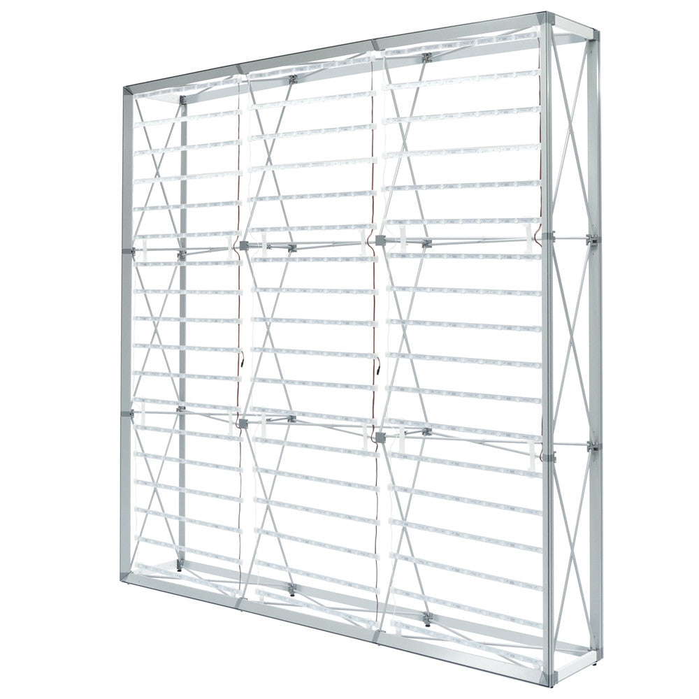 Illuminated Pop Up Display 7.5' X 7.5' HARDWARE
