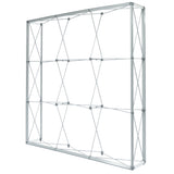 Illuminated Pop Up Display 7.5' X 7.5' With Single Side Fabric Print