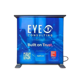 Illuminated Pop-up Counter with Double-sided Fabric Print
