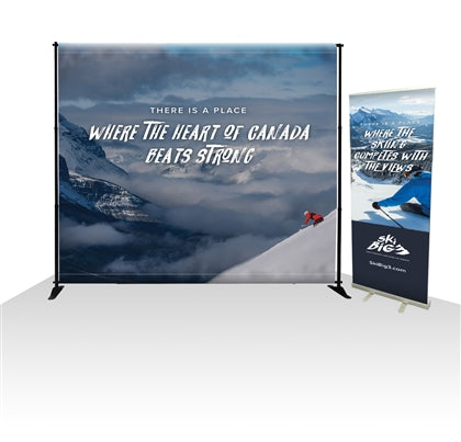 Trade Show Booth Package - Silver Essential HD